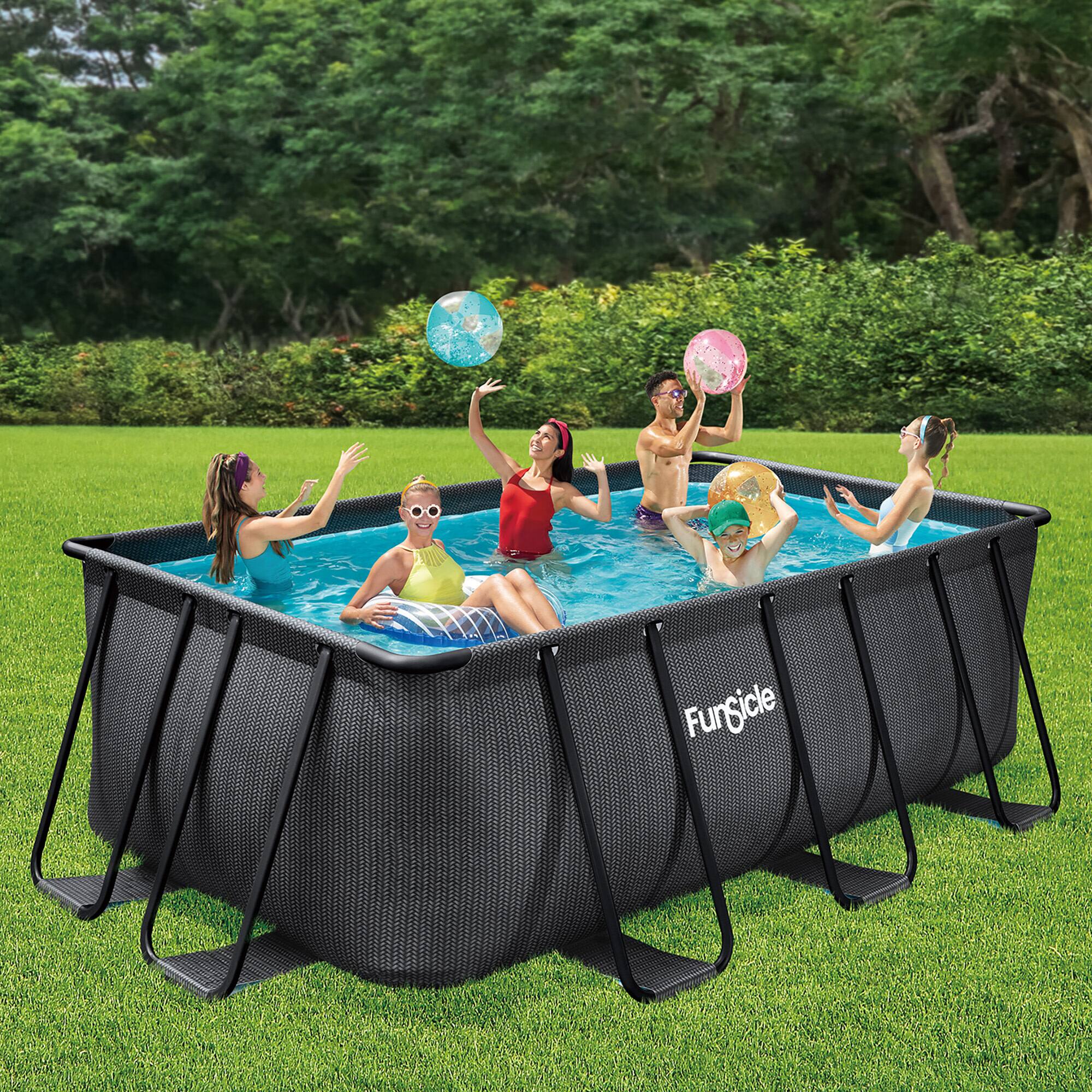 Funsicle 13ft. Oasis Designer Above Ground Pool Set